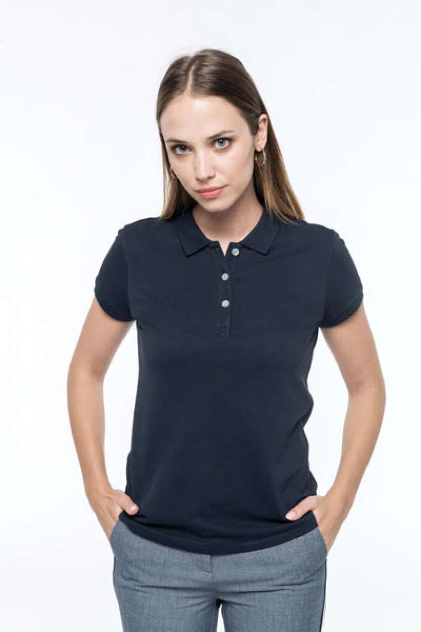 women's short sleeve polo shirts